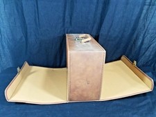 Vtg Service MFG Co. 60 Audio Cassette Tape Holder Portable Carrying Case Brown