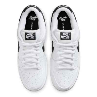 Nike SB Dunk Low Pro Shoes White Black Men's | Size 7 - 14