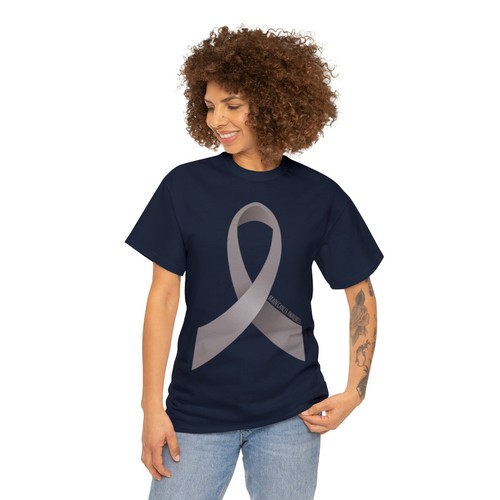 Brain Cancer Awareness Ribbon Graphic Tee Shirt, S-5XL - Bild 28 von 49