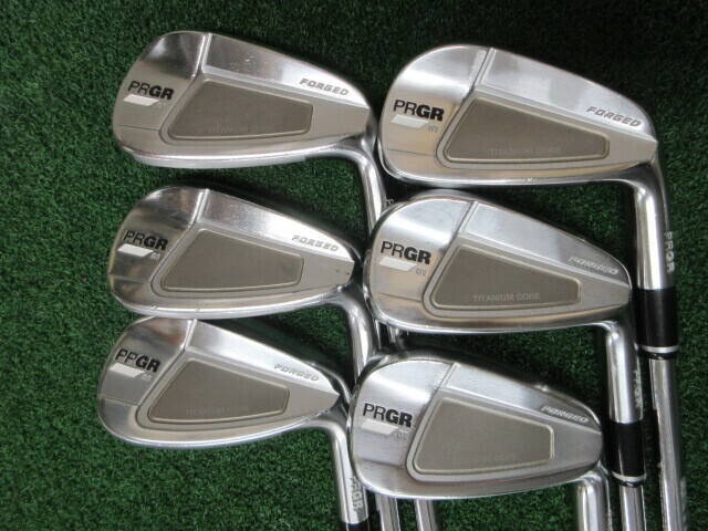 PRGR 01 Irons #5-9.P(6Clubs)/MODUS/Flex:S/Iron set | eBay