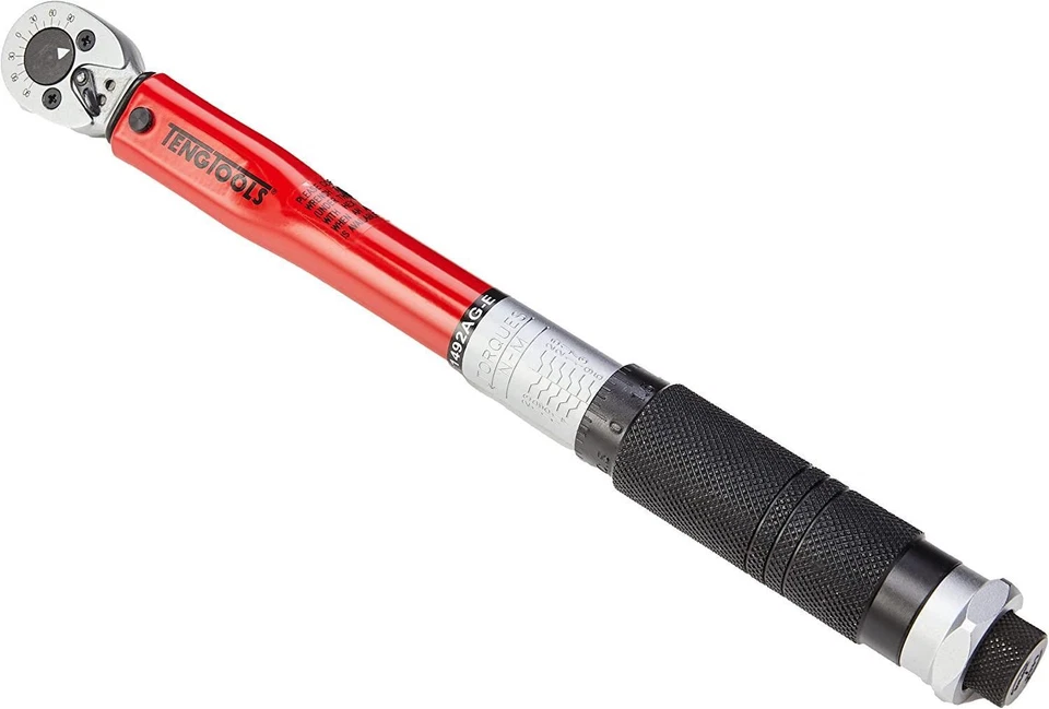 Teng Tools 5-25NM 1/4 pulgadas llave dinamométrica accionamiento 1492AG-E Foto 4 de 4