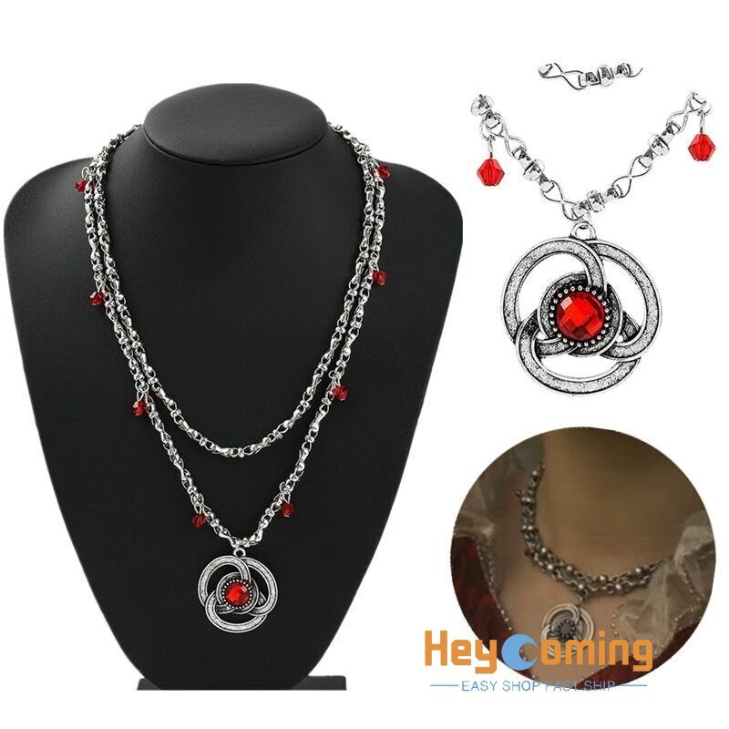 Movie House of the Dragon Cosplay Rhaenyra Targaryen Necklace Pendant  Earring
