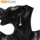 11mm Tahitian Black Pearl And Diamond Shepherds Hook Earrings In White - Foto 8