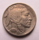 1937 Buffalo Nickel AU condition
