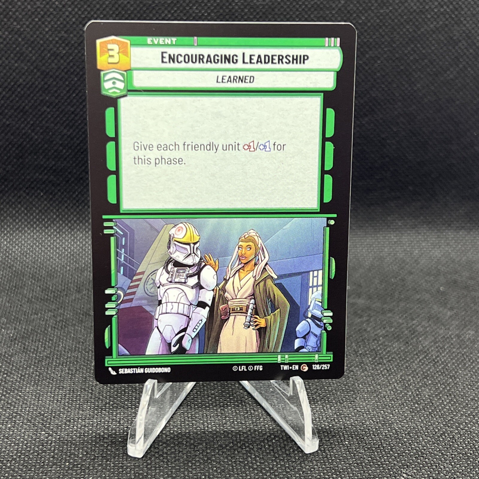 ENCOURAGING LEADERSHIP Twilight of the Republic Regular #126 TWI(NM+)(SWU)