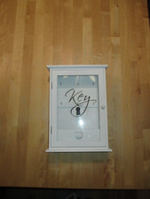 Schlüsselkasten Key Cabinet weiss Holz Shabby Chic Landhausstyle
