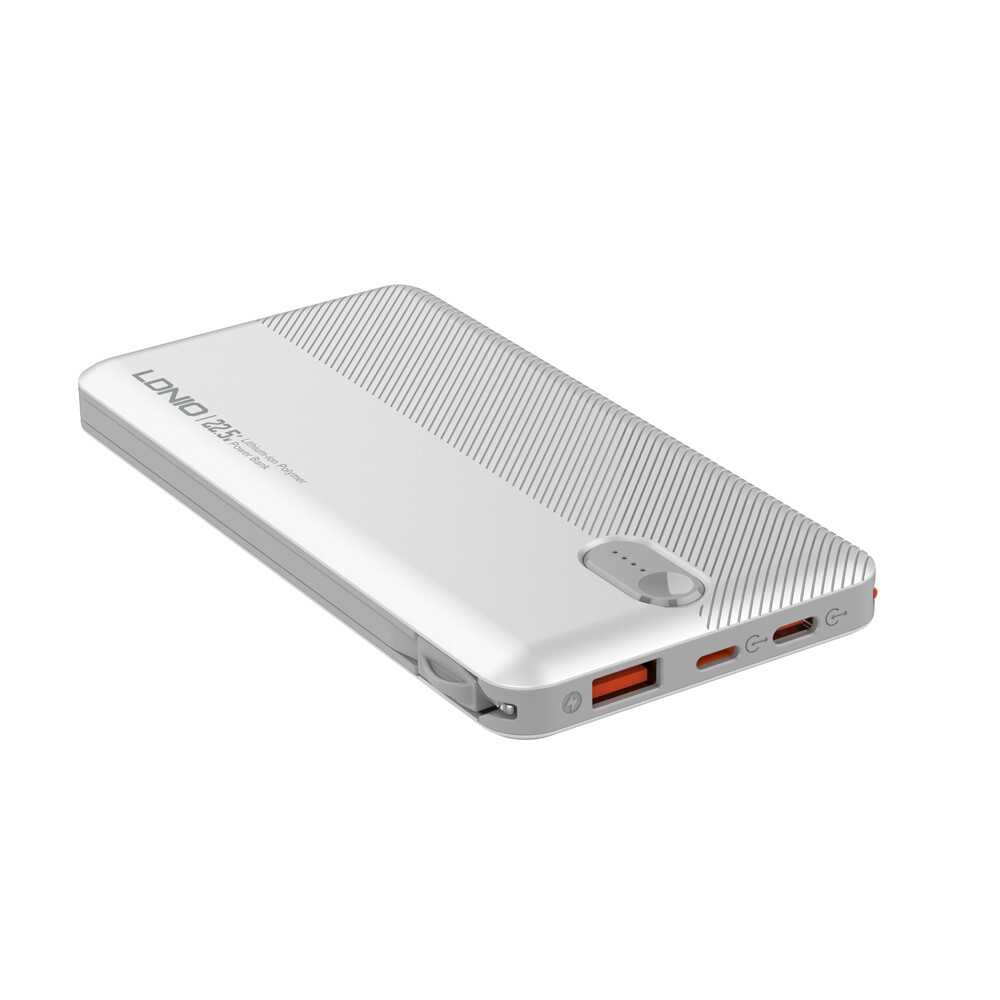 10000mAh USB-C Fast Charging Power Bank with Cables-image