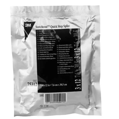 10 Stück 3M Scotchcast Quick Step Splint Longuetten Fiberglas Atmungsaktiv