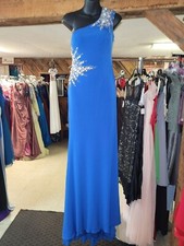 Alyce / Evening Gown / Prom Blue in Color / Size 4 Studded