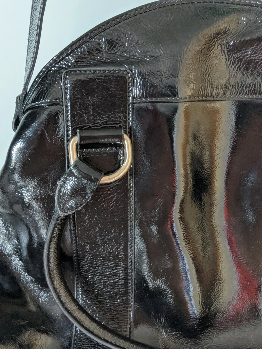 WITCHERY PATENT LEATHER BAG SIZE 38X30X11 CM AS NEW eBay