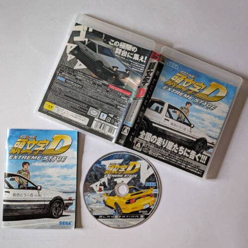PS3 Initial D Extreme Stage PlayStation3 SEGA Japanese Car Racing w/ Manual - Picture 1 of 9