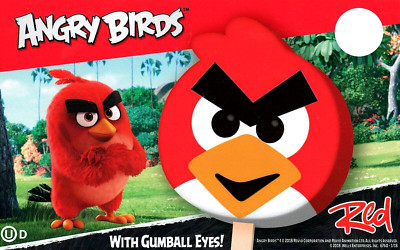 Angry Bird Ice Cream (Blue Bunny) Ice Cream Truck Sticker 8''x 5'' FREE SHIPPING