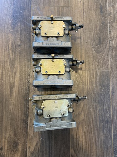 Mercury Carb Carburetor Set 200 HP 5643A65, WH-18-1, WH-18-2, WH-18-3, 1978-1988 - Imagen 4 de 9
