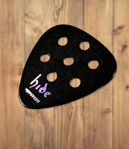X Japan Hide Original Guitar Pick 1pcs Black Vintage Limited X Japan Hide Original Guitar Pick 1pcs Black Vintage Limited