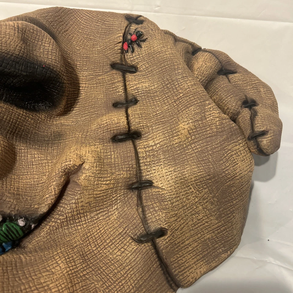 Disney Nightmare Before Christmas Oogie Boogie Halloween Mask Rubber Costume - Image 4 of 4