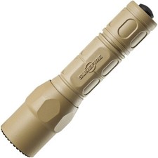 USA Made SureFire G2X PRO Dual Output 600 Lumen LED Tan Flashlight w/ Batteries