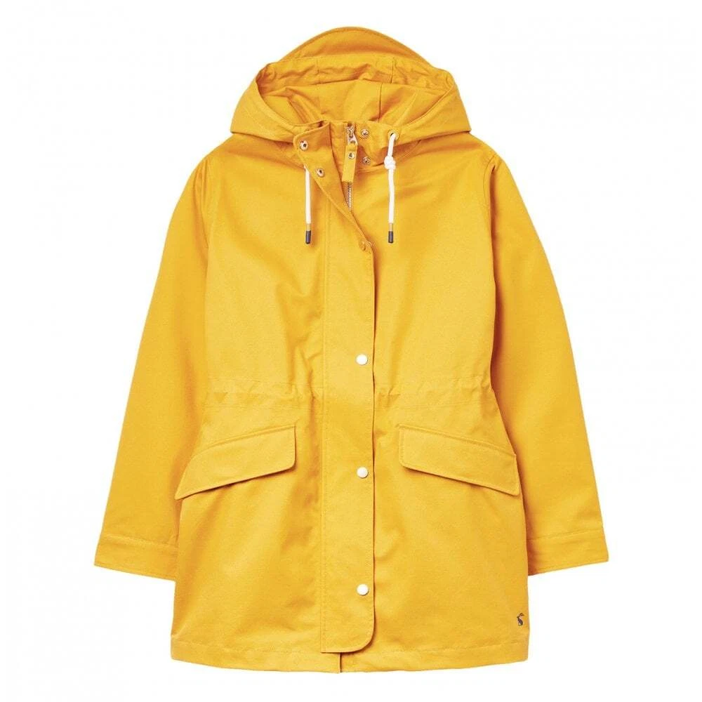 Joules Padstow Raincoat Antique Gold