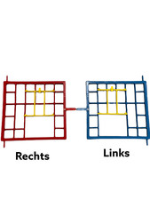 Vorsatzgitter, Zellengitter, Zellentüren für Tauben Witwerzellen rechts/links
