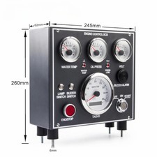 0-4000rpm Marine Engine Instrument Gauge Panel Water Truck Dash Cluster Panel 0-4000rpm Marine Engine Instrument Gauge Panel Water Truck Dash Cluster Panel