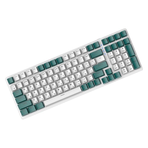 Russische mechanische Tastatur, tragbares, langlebiges RGB-Plug-and-Play für DE - Bild 10 von 31