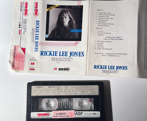 Ricki Lee Jones The Magazine LP RARE Imported Indonesian Edition audio cassette - Picture 2 of 10