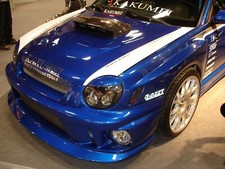 Kakumei Hood Scoop For 02 03 Wrx Sti Impreza Bugeyed In 2004 Sti Type Fiberglass