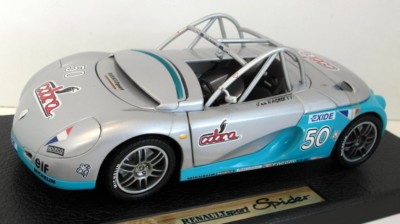 RENAULT Sport Spider 1 18 Anson Racing Diecast Car RAGNOTTI Cobra