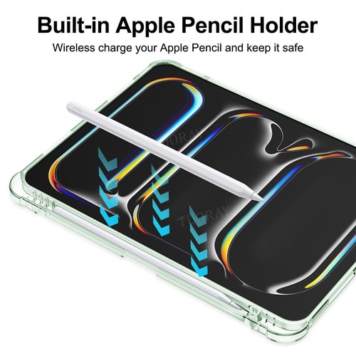 Case for iPad 7/8/9th 10.2 Air 4 5 6 Pro 11'' 13'' 2024 Smart Leather Flip Cover - Picture 73 of 87