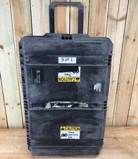 Pelican iM2975 Storm Case Rolling Waterproof Black Good Condition B/C Free Ship