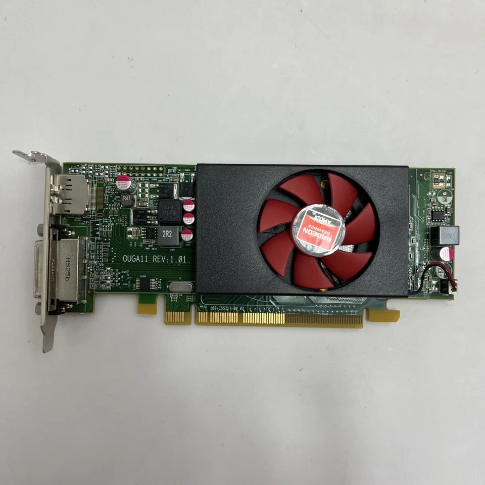 JobLot 5x Dell  AMD Radeon R5 240 1GB GDDR3 Video Graphics Card 0W42M3 Ref:1414 - Image 3 of 4