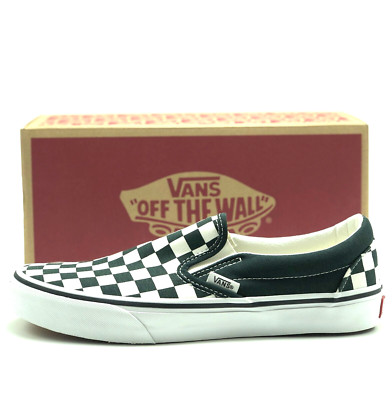 *NEW* Unisex VANS CLASSIC CHECKERBOARD SLIP-ON Scarab Green (VN000D5PPRM)  