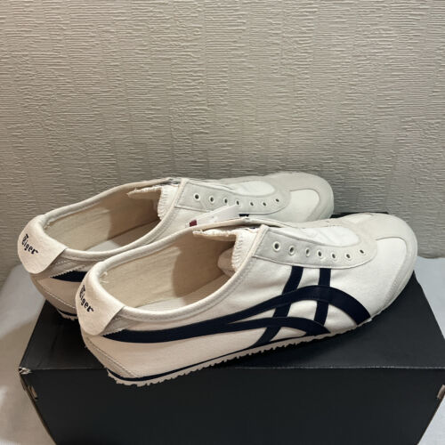 Onitsuka Tiger MEXICO 66 SLIP-ON 1183A360 205 Birch/Midnight Unisex Shoes - Picture 4 of 11