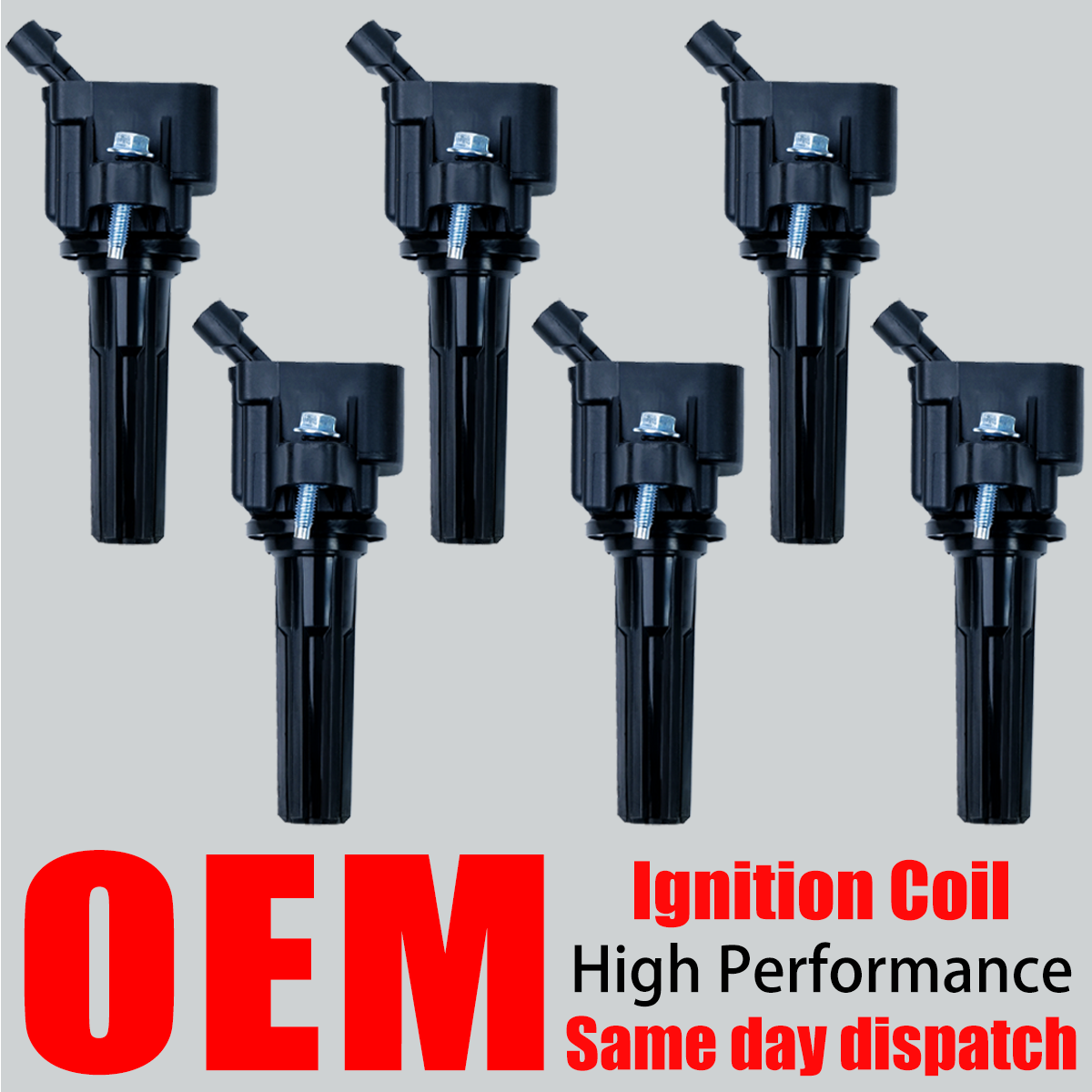 6X OEM High Performance Ignition Coils for Chevy Trailblazer GMC Buick 4.2L UF497