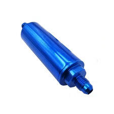 Nitrous Oxide Systems 15552NOS Nitrous and Fuel Filters 140 Micron -4AN BLUE