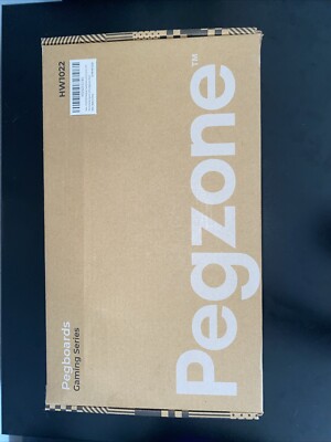 PEGZONE Modular Headphone And Controller Holder | 3 PCS Pegboard, Black