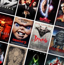 CLASSIC HORROR POSTERS MOVIE PRINTS - A4 A3 A2 Alien, Dracula, Gremlins, Chucky