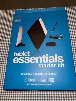iPad Tablet Case Essentials Starter Kit for 10.5'' Tablet Digital Basics BRANDNEW