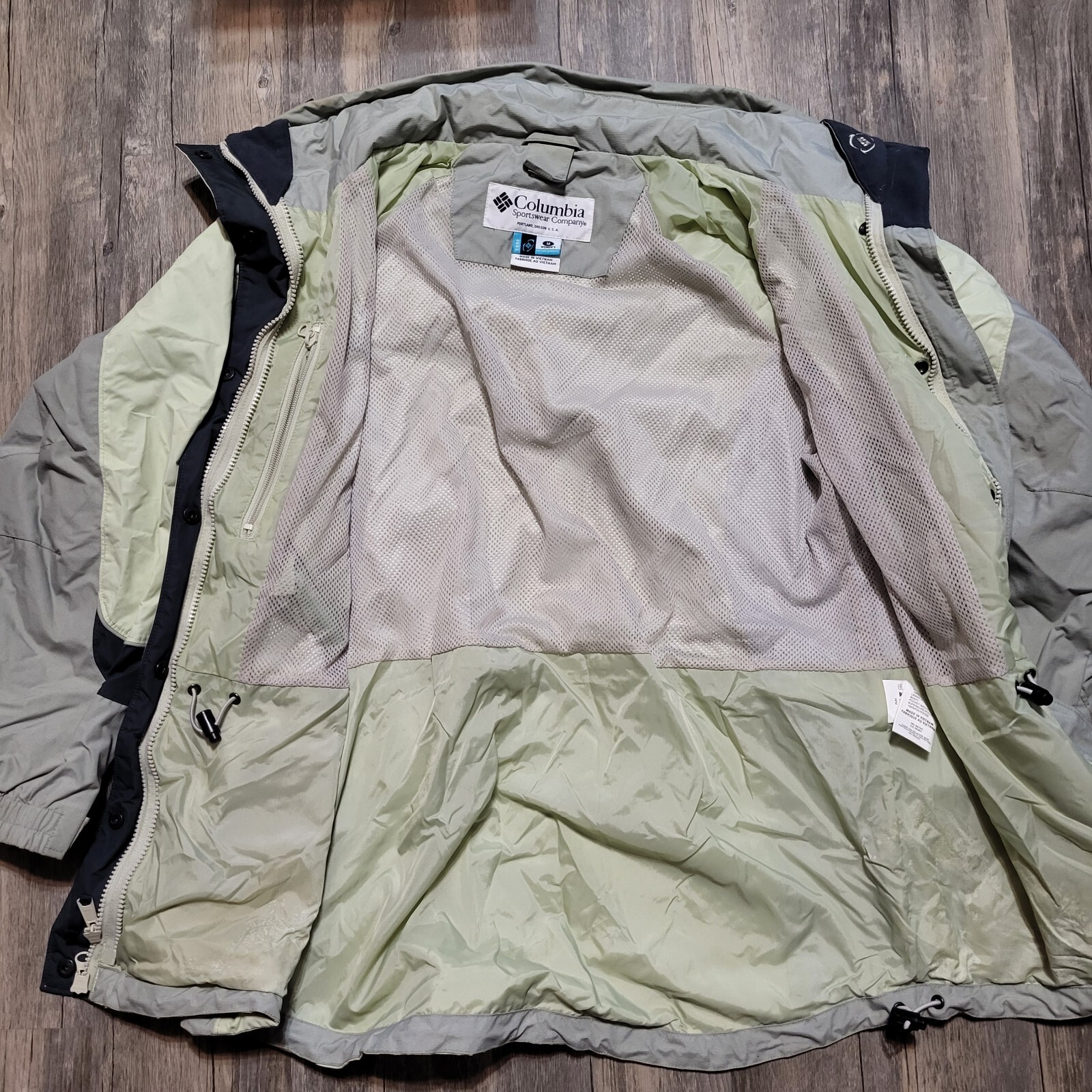 Columbia Core Coat Shell Interchange Outerwear Li… - image 3