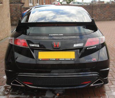 Honda Civic Type R Fn2 Type S Fk3 Rear Cluster Sumo Vinyl Panel Ebay