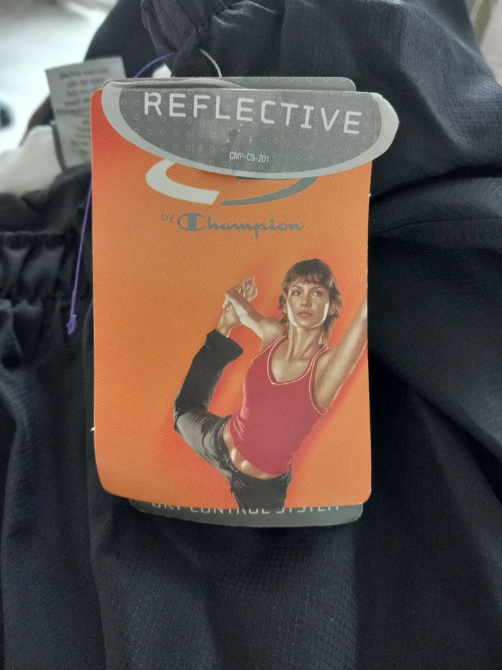 Pantalones Cortos Champion C9 Sistema de Control en Seco Pantalones Cortos con Pantalones Cortos Adjuntos Reflectantes Negros Foto 4 de 4