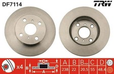 Disque de frein Nissan PRIMERA