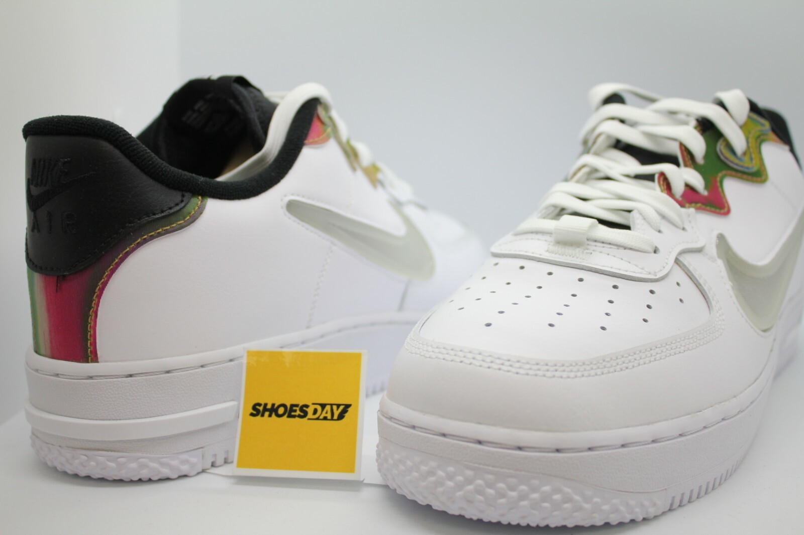 nike air force 1 react lv8 white glow