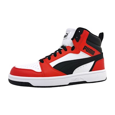 Puma Rebound V6 Herrenschuhe Sneaker Sneaker Weiß Freizeit