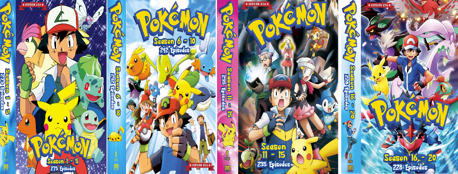 Pokemon box com todas as temporadas do anime 11 dvds - CDs, DVDs etc - Vila  Nova, Joinville 1246214092