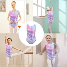 Leotards Gymnastics Colorful Sparkle Girls