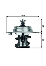 Thermostat Mazda 1000