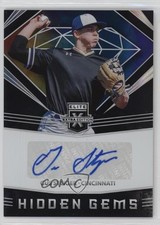 2020 Panini Elite Extra Edition Hidden Gems Black Gus Steiger #HG-GS Auto 14lc