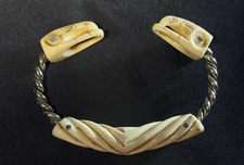 Handmade Northwest Coast Art Bracelet "The Eagles", Replica