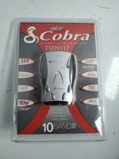 NEW Cobra Radar Detector ESD-9117 10 Band - Factory SEALED - Package Damage