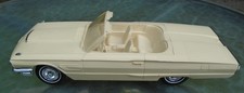 1965 Ford Thunderbird Convertible Dealership Promo 125 Wimbledon White Mint 1965 Ford Thunderbird Convertible Dealership Promo 125 Wimbledon White Mint
